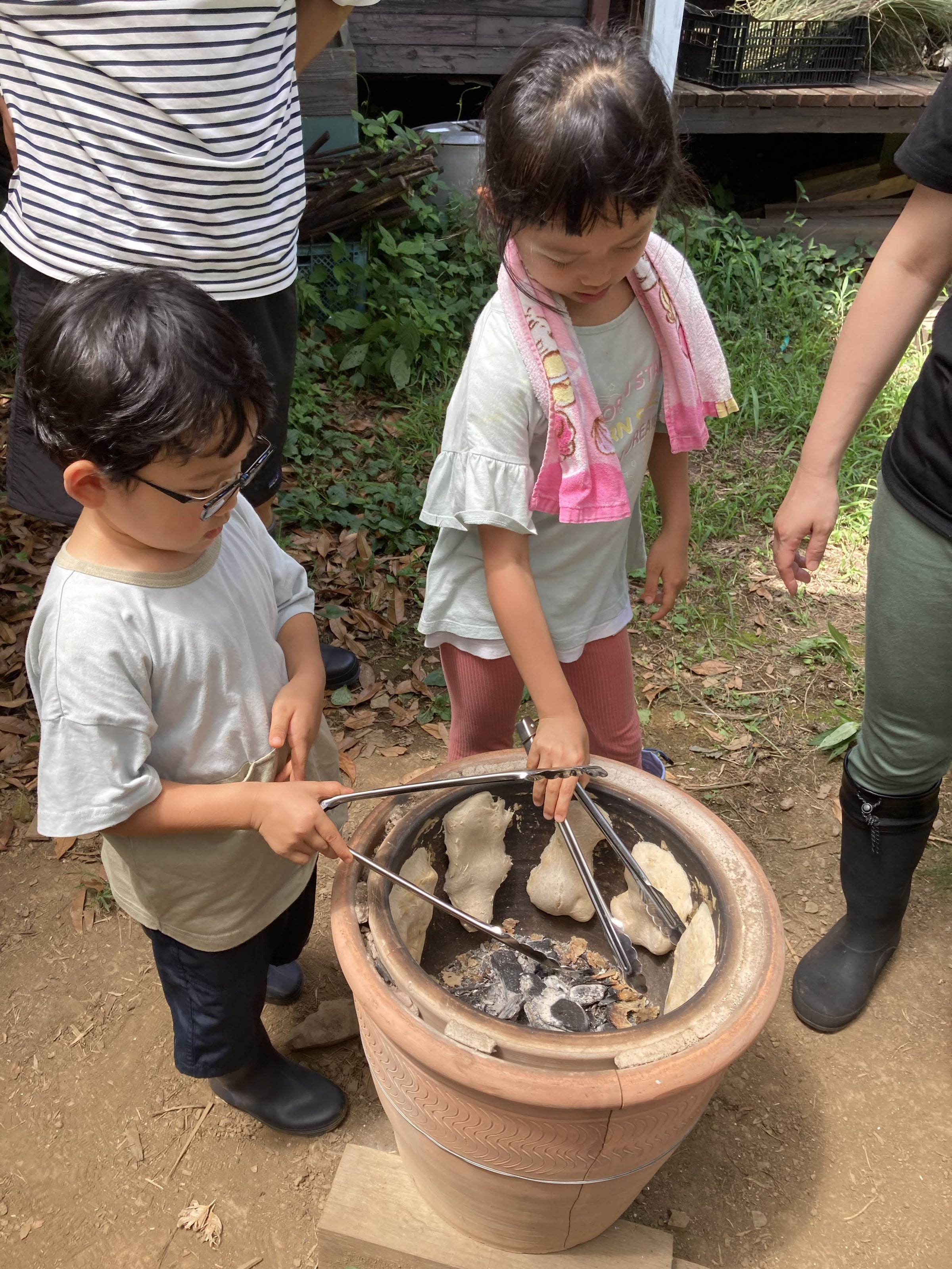 農家民宿宿泊者様 限定】炭火タンドール壺でナン焼き体験（夕食 